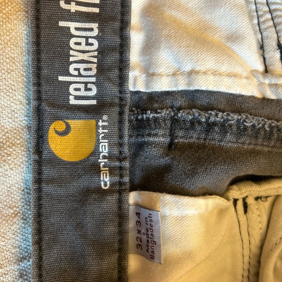 Carhartt Men's Gray Cargo Pants - Picture 4 of 13